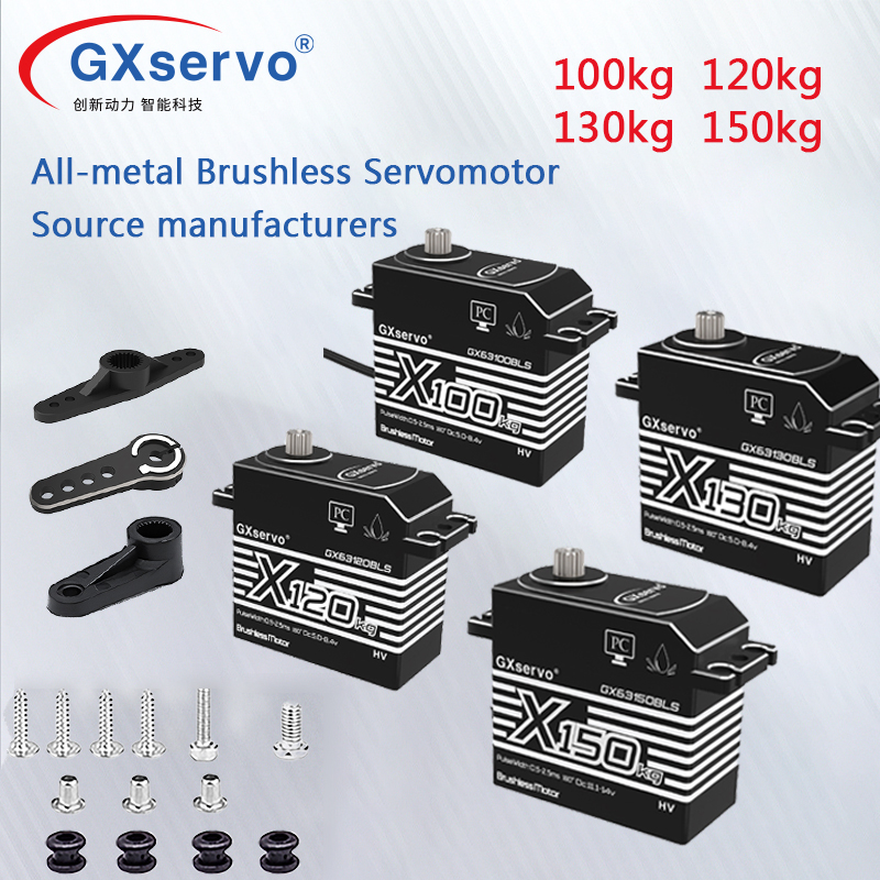 Heavy Equipment Game - GXservo High Torque IP67 Servos 100kg