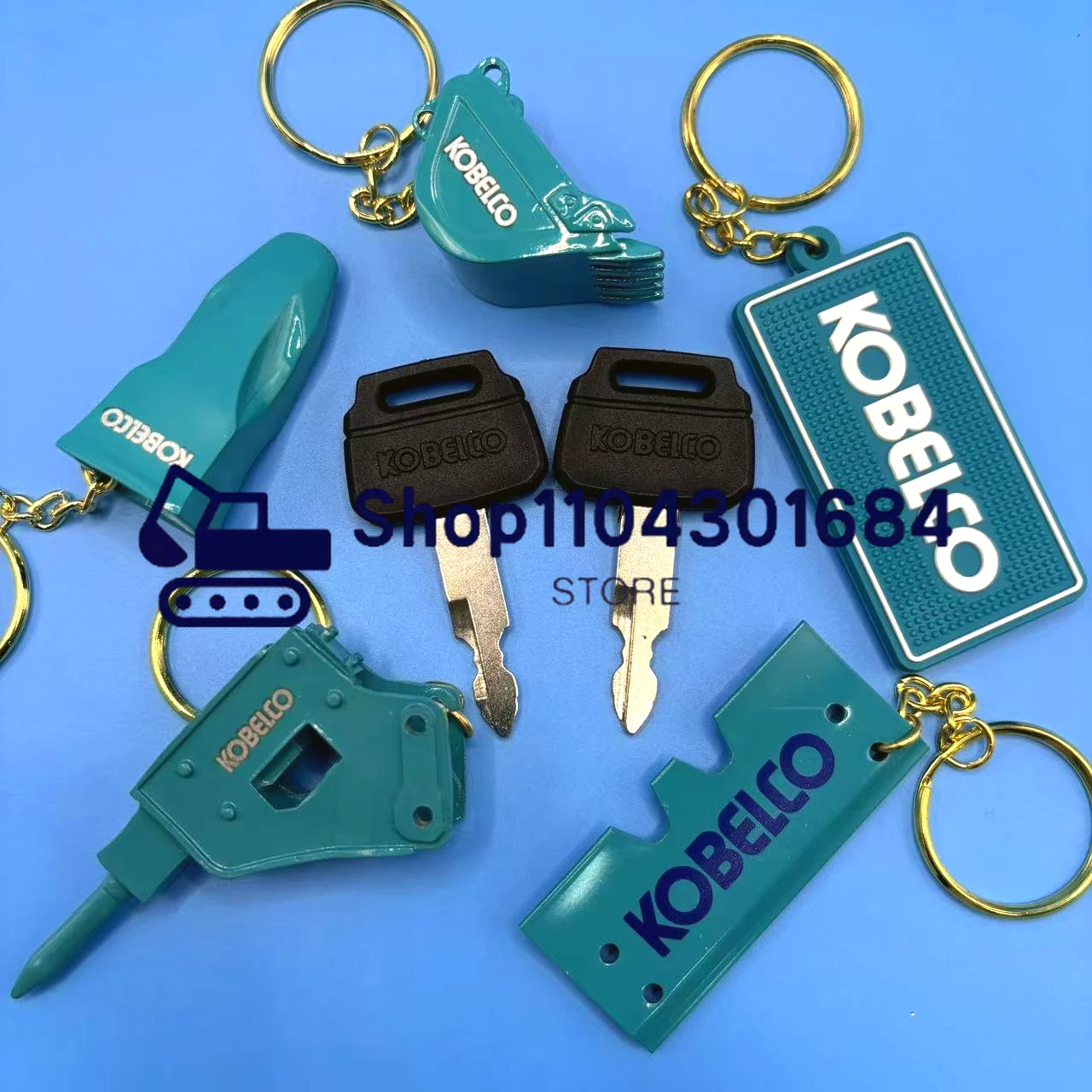 Heavy Equipment Excavator - 2pcs K250 Key for Kobelco Excavator