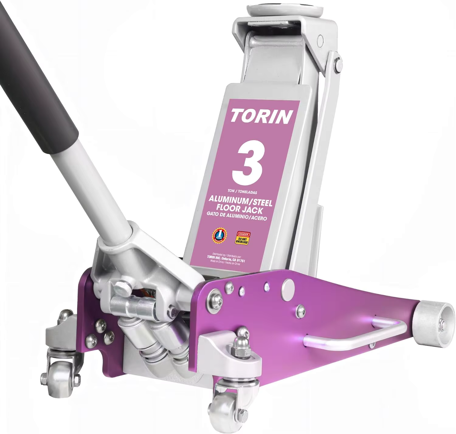 Hydraulic Floor Jack - 1.5 Ton Low Profile Aluminum Steel