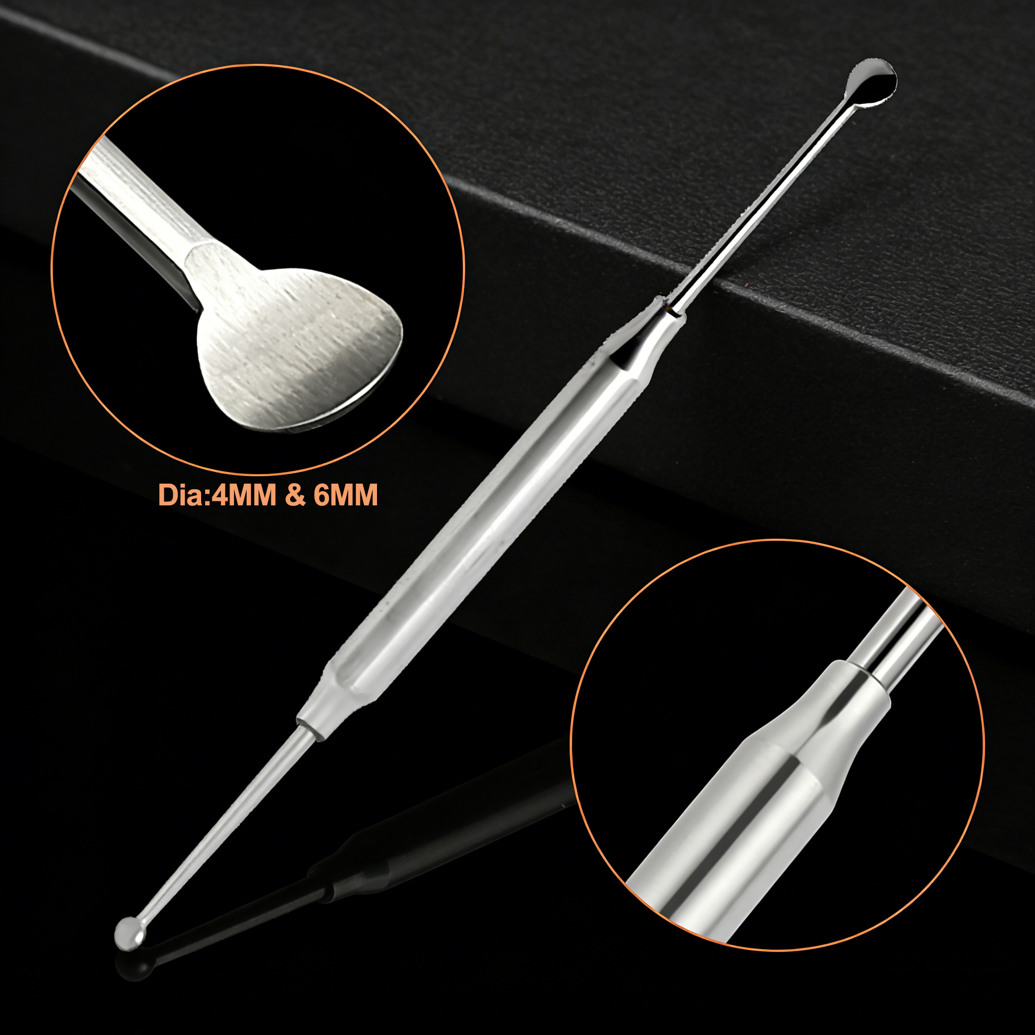 Heavy Equipment Excavator - Dental Implant Excavator Spoon Stainless Steel