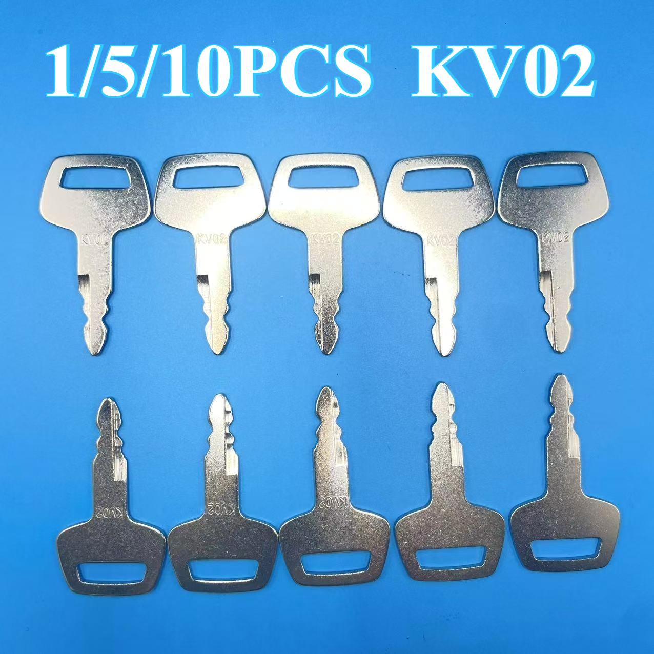 Heavy Equipment Excavator - 1/5/10Pcs 719-10306001 keys Heavy Equipment Ignition
