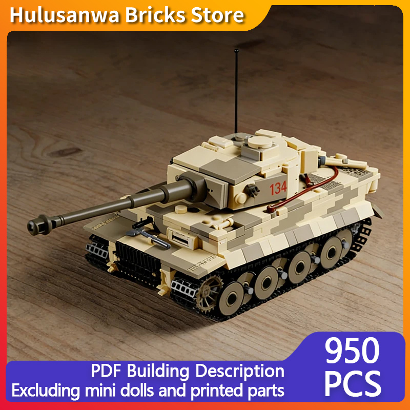 Heavy Military Tank Model MOC  - Heavy Equipment Battery 리뷰 및 가격