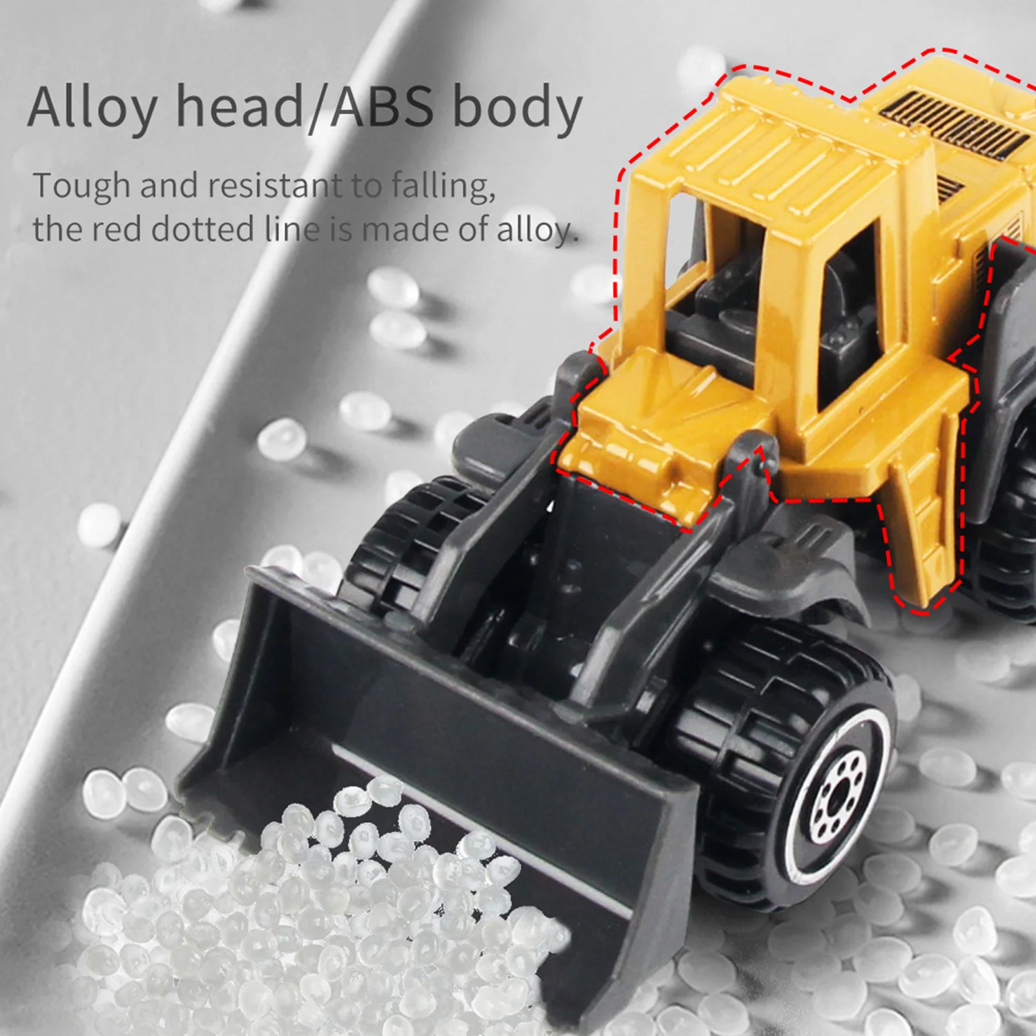 6pcs/set Alloy Engineering Tru - Heavy Equipment Excavator 리뷰 및 가격