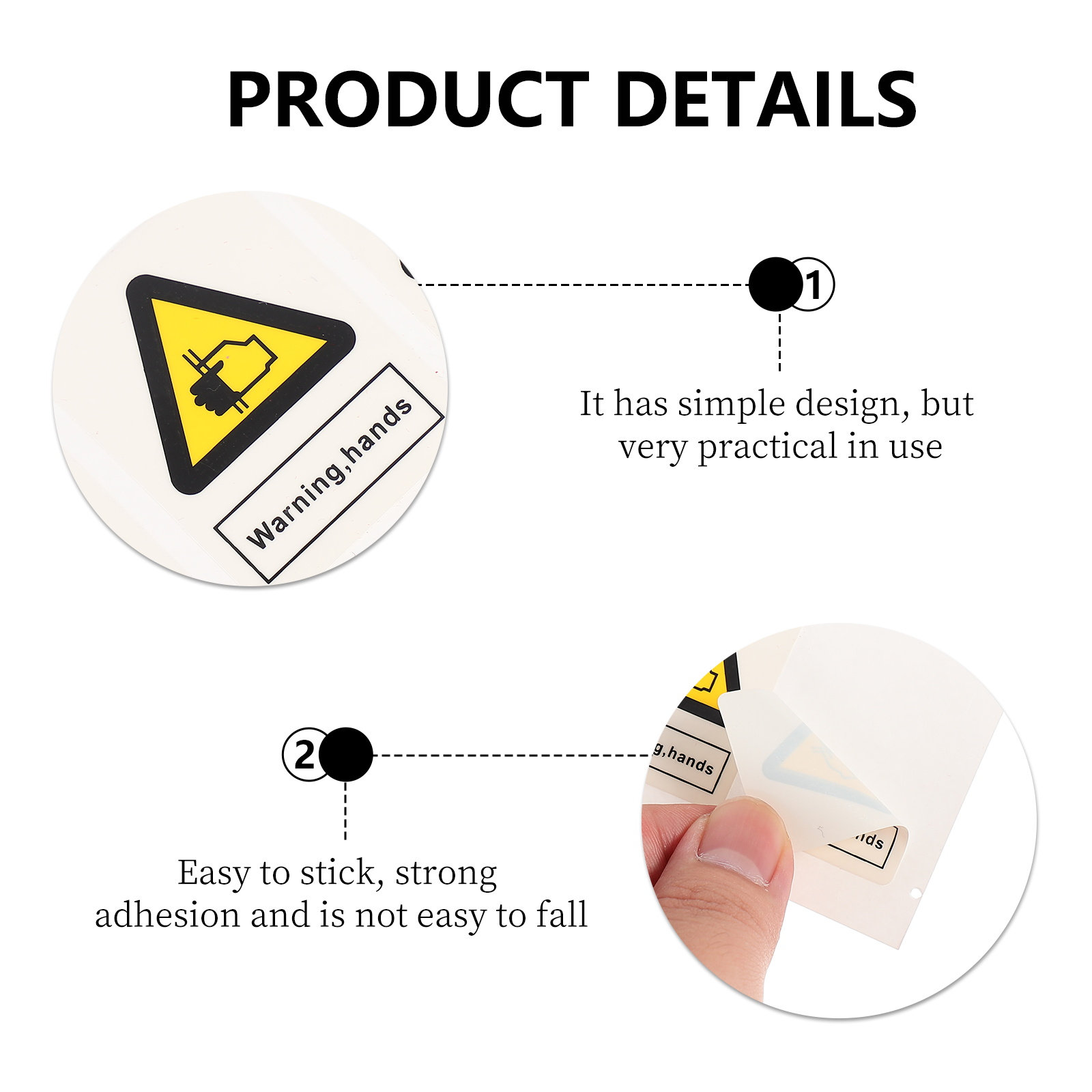 Machine Caution Stickers Warni - Heavy Equipment Sign 리뷰 및 가격