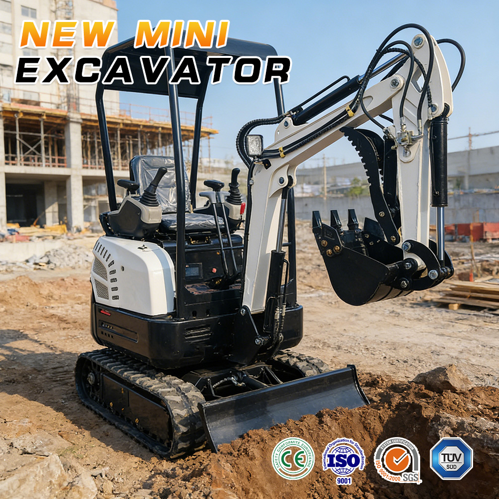 2 Ton Mini Excavator EPA Euro  - Heavy Equipment Excavator 리뷰 및 가격
