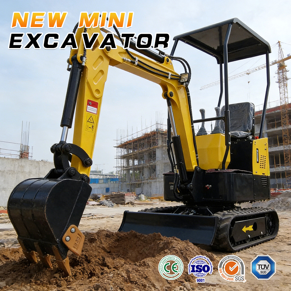 2 Ton Mini Excavator EPA Euro  - Heavy Equipment Excavator 리뷰 및 가격