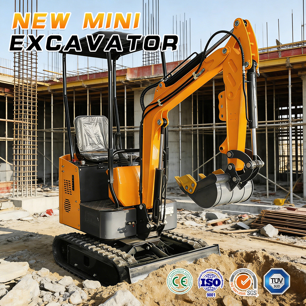 2 Ton Mini Excavator EPA Euro  - Heavy Equipment Excavator 리뷰 및 가격