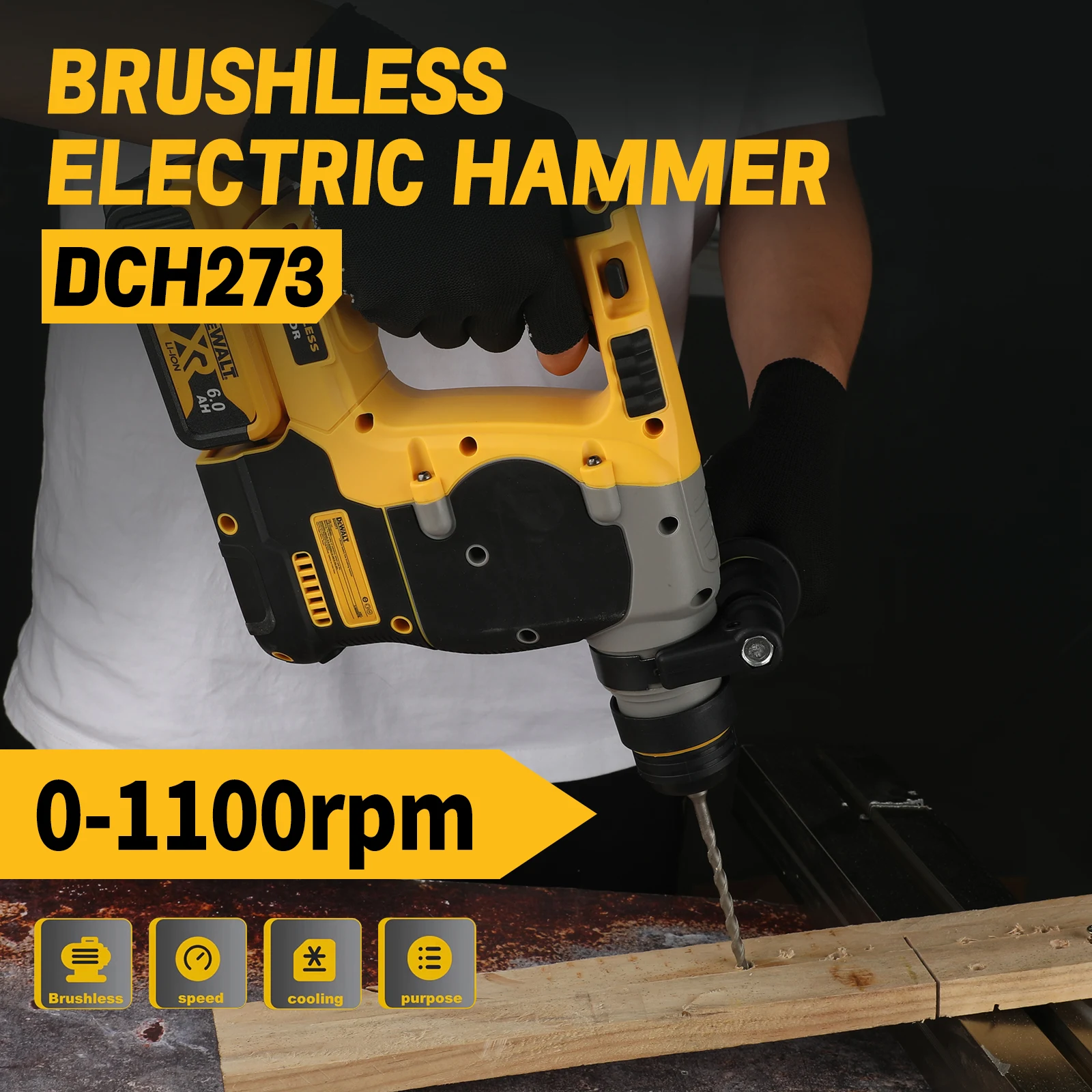 DEWALT DCH273 20V Power Rotary - Concrete Breaker Demolition 리뷰 및 가격