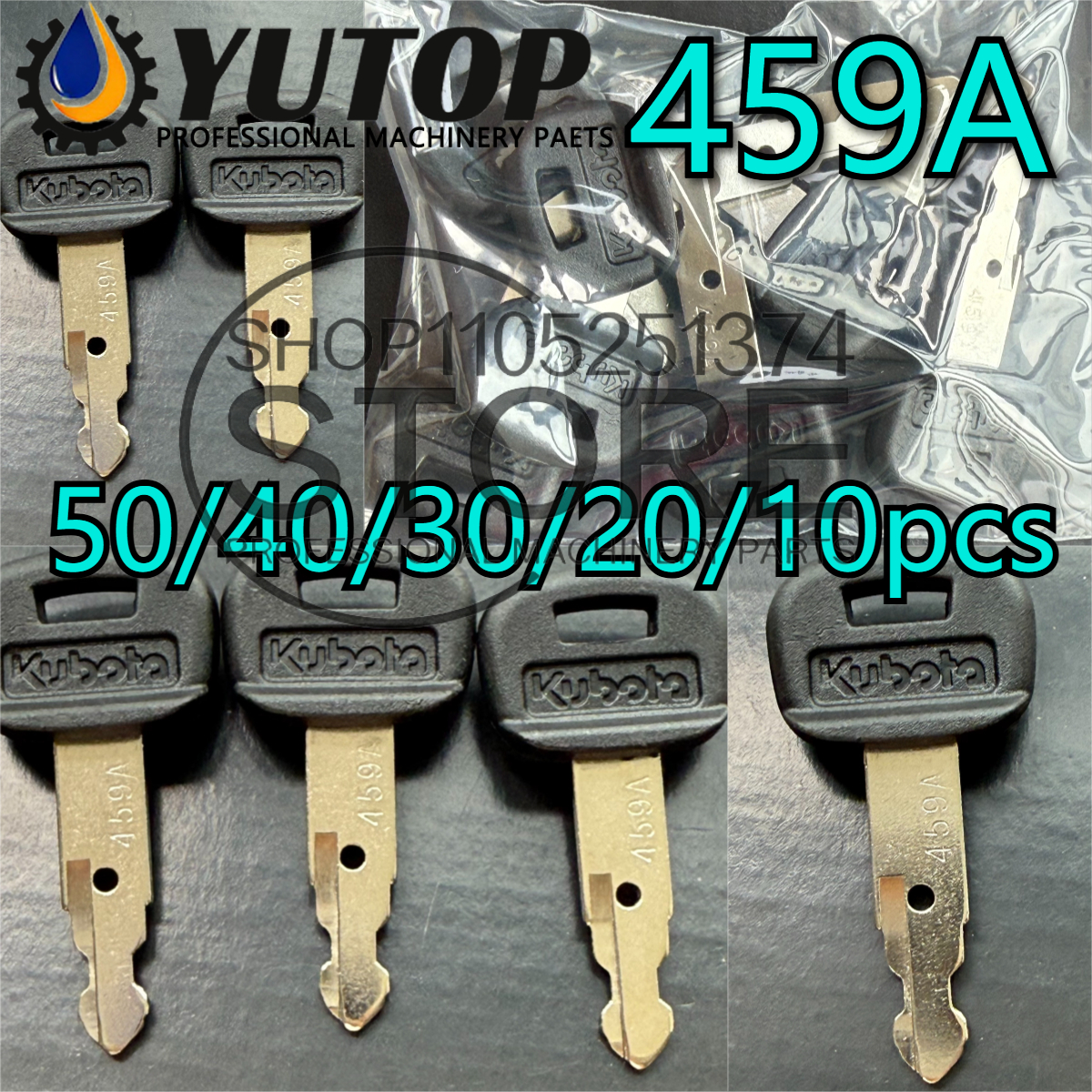 50/40/30/20/10pcs 459A For Kub - Heavy Equipment Excavator 리뷰 및 가격