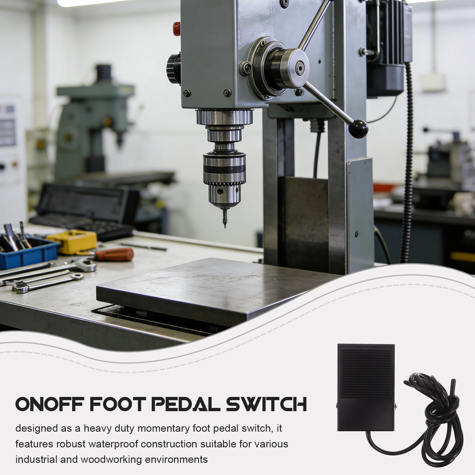 Machine Tool Foot Switch Heavy - Heavy Equipment Industry 리뷰 및 가격