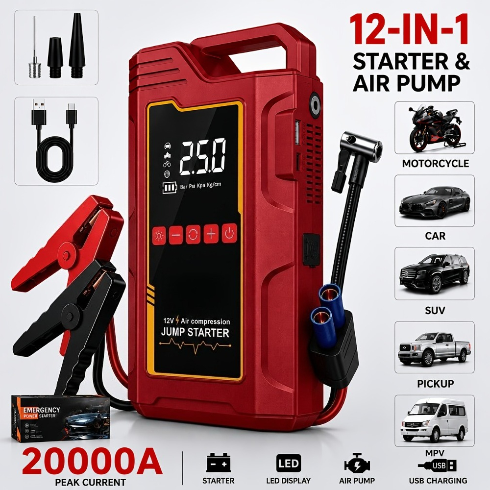 20000A Peak 12-in-1 Portable J - Heavy Equipment Battery 리뷰 및 가격