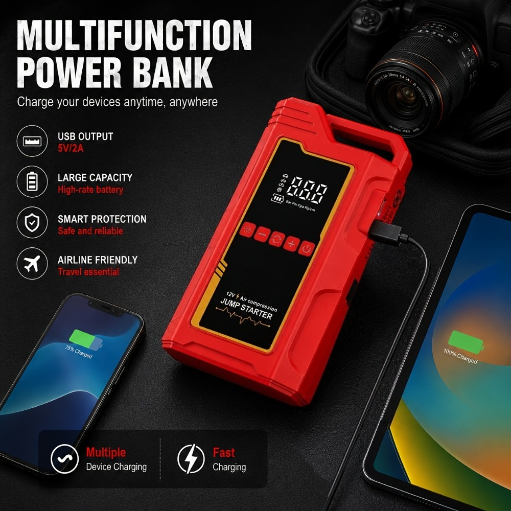 20000A Peak 12-in-1 Portable J - Heavy Equipment Battery 리뷰 및 가격