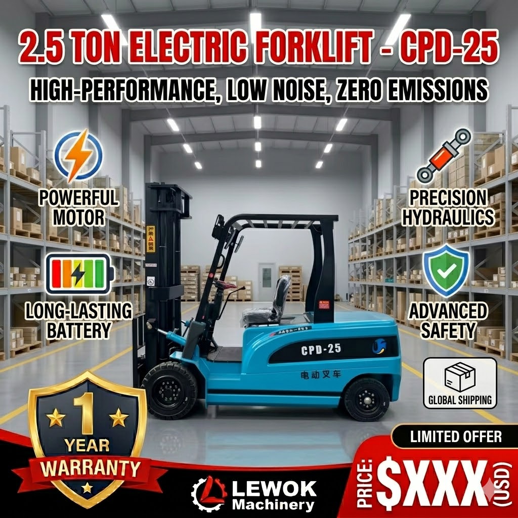 Electric Forklift Pallet Stack - Heavy Equipment Battery 리뷰 및 가격