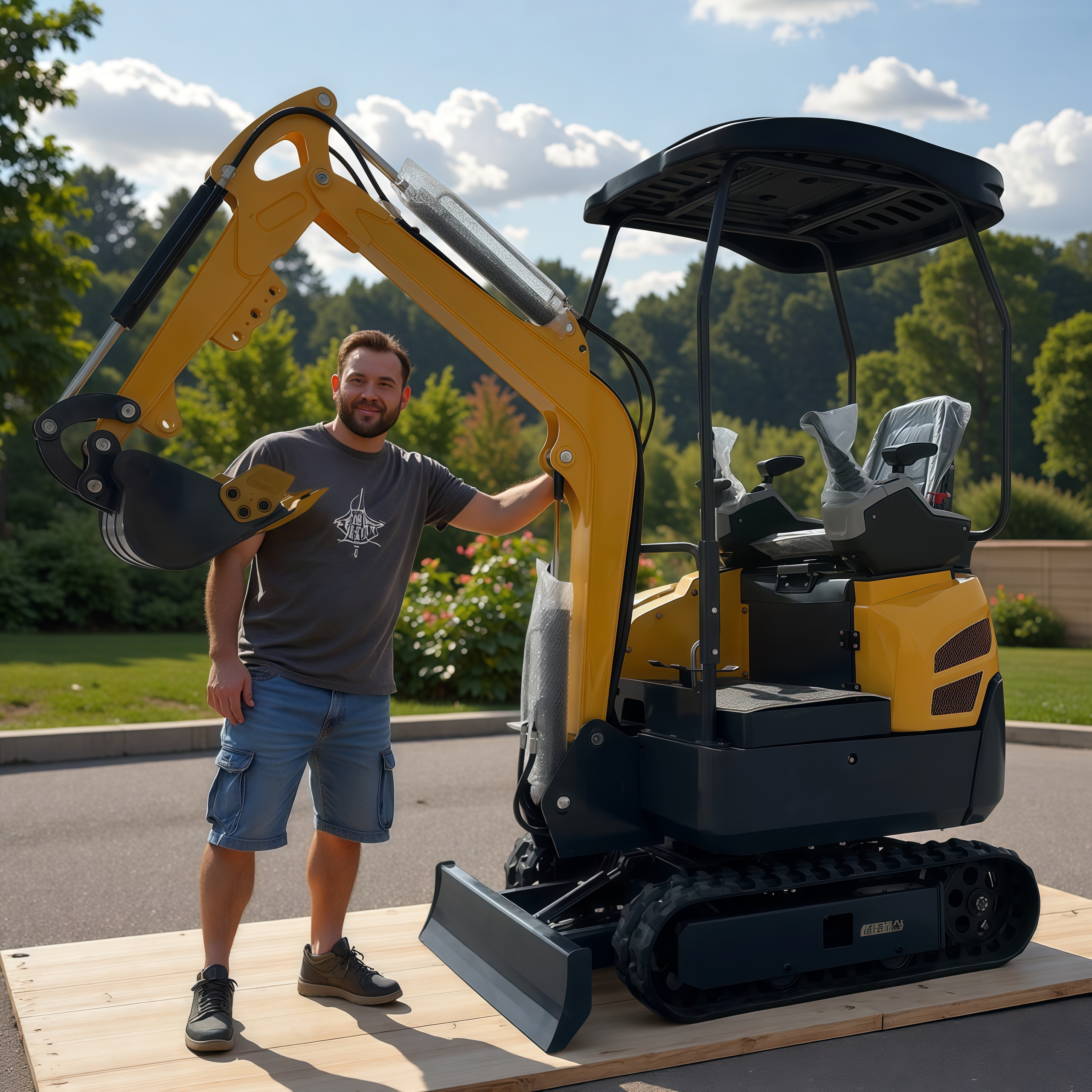 Mini Excavator 1.5 Ton 1.8 Ton - Heavy Equipment Excavator 리뷰 및 가격