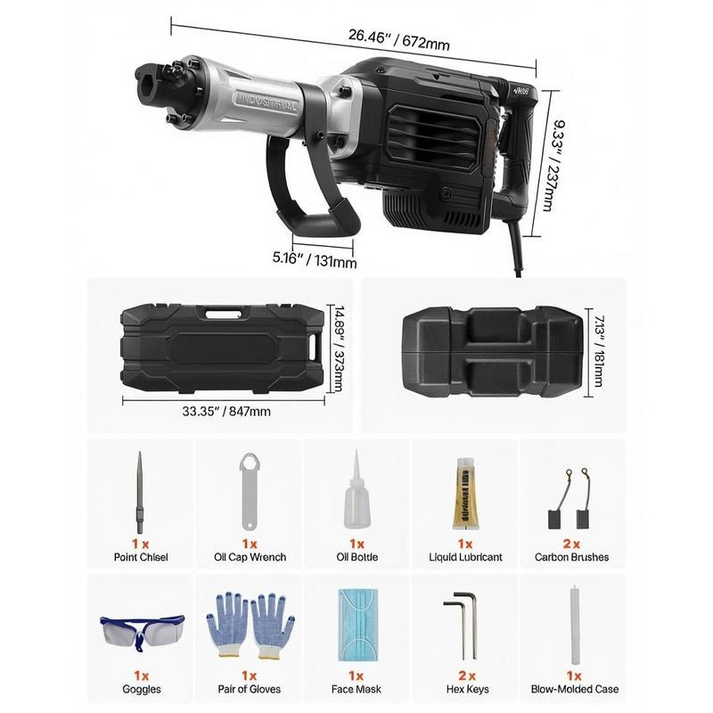 Concrete Breaker 3000W For Fou - Concrete Breaker Demolition 리뷰 및 가격