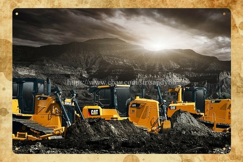 Catepillar CAT heavy equipment - Heavy Equipment Sign 리뷰 및 가격