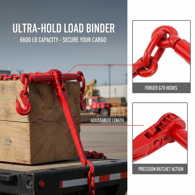 Ratchet Load Binder 5/16-3/8 I - Heavy Equipment Industry 리뷰 및 가격