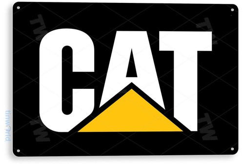 TIN SIGN CAT Mechanic Power To - Heavy Equipment Sign 리뷰 및 가격