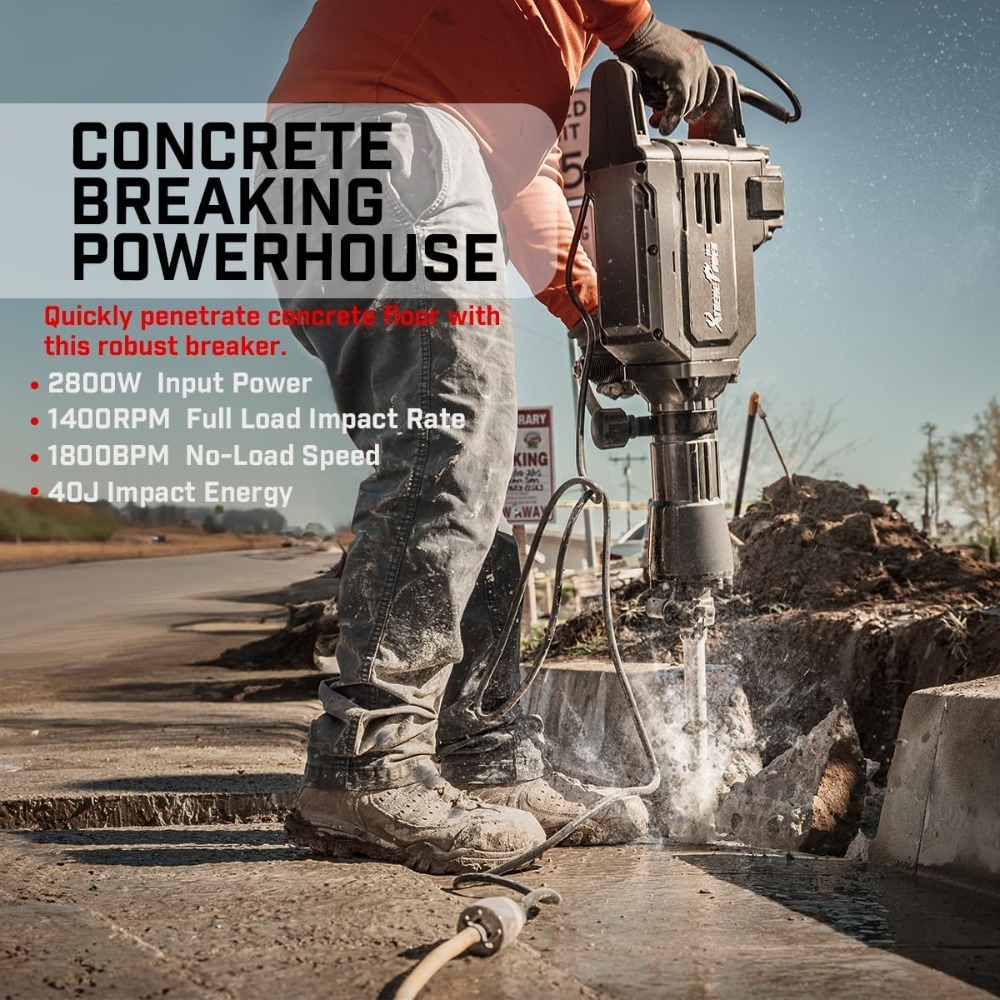 Power & Hand Tools 2800W Demol - Concrete Breaker Demolition 리뷰 및 가격